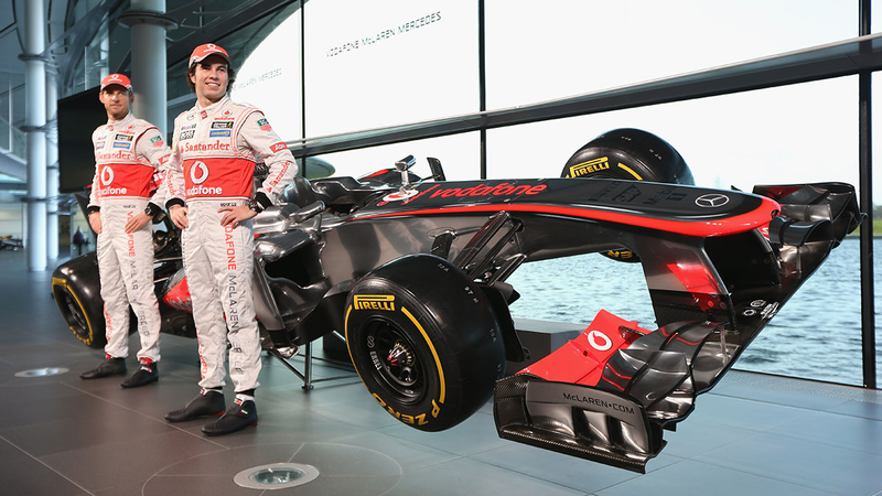 Illustration for article titled The McLaren MP4-28 Gets A Nose Job And A New Wheelman